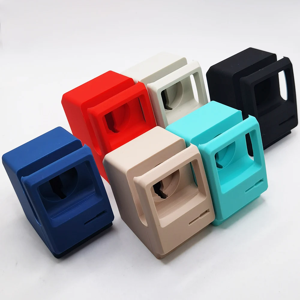 Desktop-Halter für Apple Watch, Ladeständer, Retro-Computer-Muster, Ladestation für iWatch 8, 7, 6, 5, 4, 3, 2, SE, Silikon-Dock – Detail 28