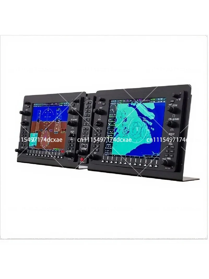 Simulated Flight G1000 Integrated Avionics PFD MFD Display Panel 10.4 Inch LCD Instrument Display