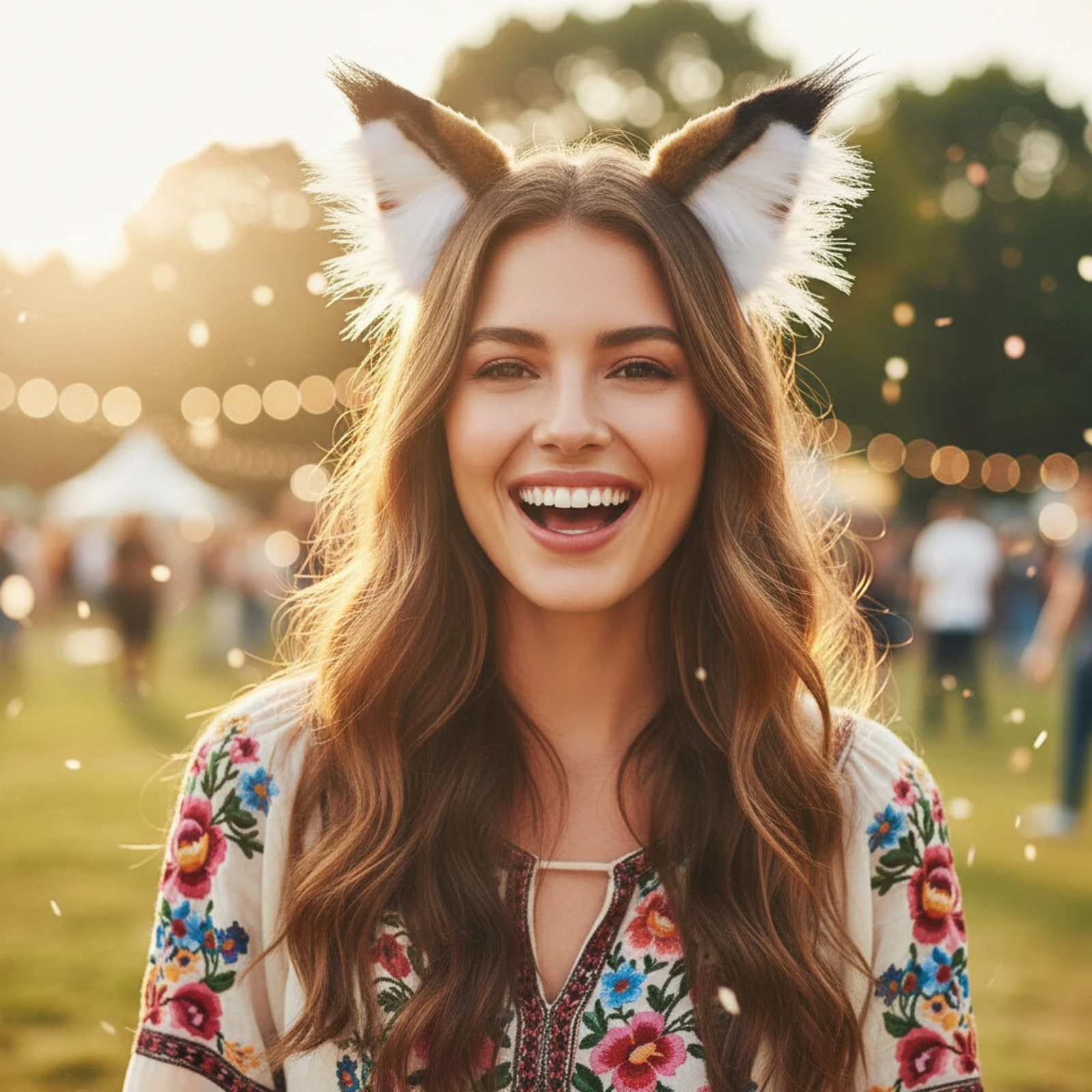 Cat-Ear Costume Headband Soft Headband with Pointed Cat Ears Hair Accessory Comfortable Hairhoop Cute for Halloween Costumes