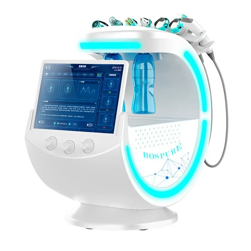 

Hydro Dermabrasion Water Peeling Microdermabrasion Skin Care Machine Skin Rejuvenation Lifting Facial Massager with Skin Analyze