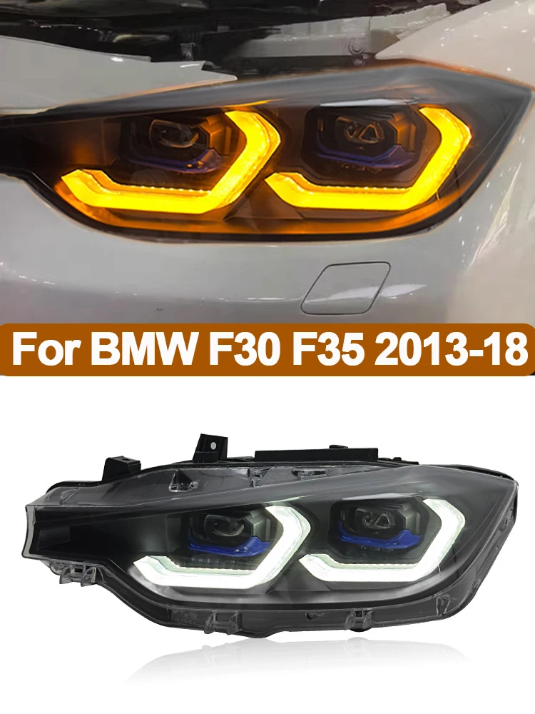 

LED Headlights Upgrade To 2023 Headlamp For BMW F30 F35 3-Series 2013-18 320i 328i 335i Front LED DRL Turn Signal Light Assembly