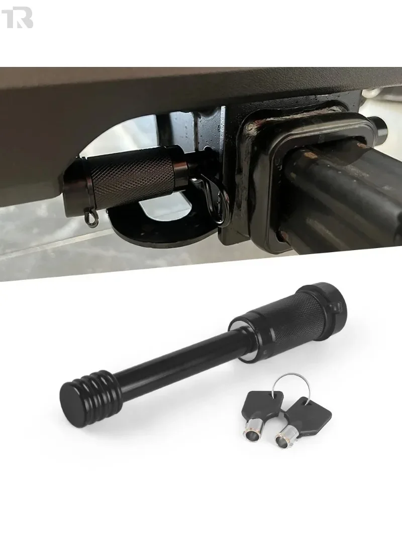 Kunci Trailer Mobil 5/8″ – Penerima 2″ – Truk RV – Termasuk Kunci – Kunci Anti Maling Penahan Hitch Pin Tahan Air dari Baja