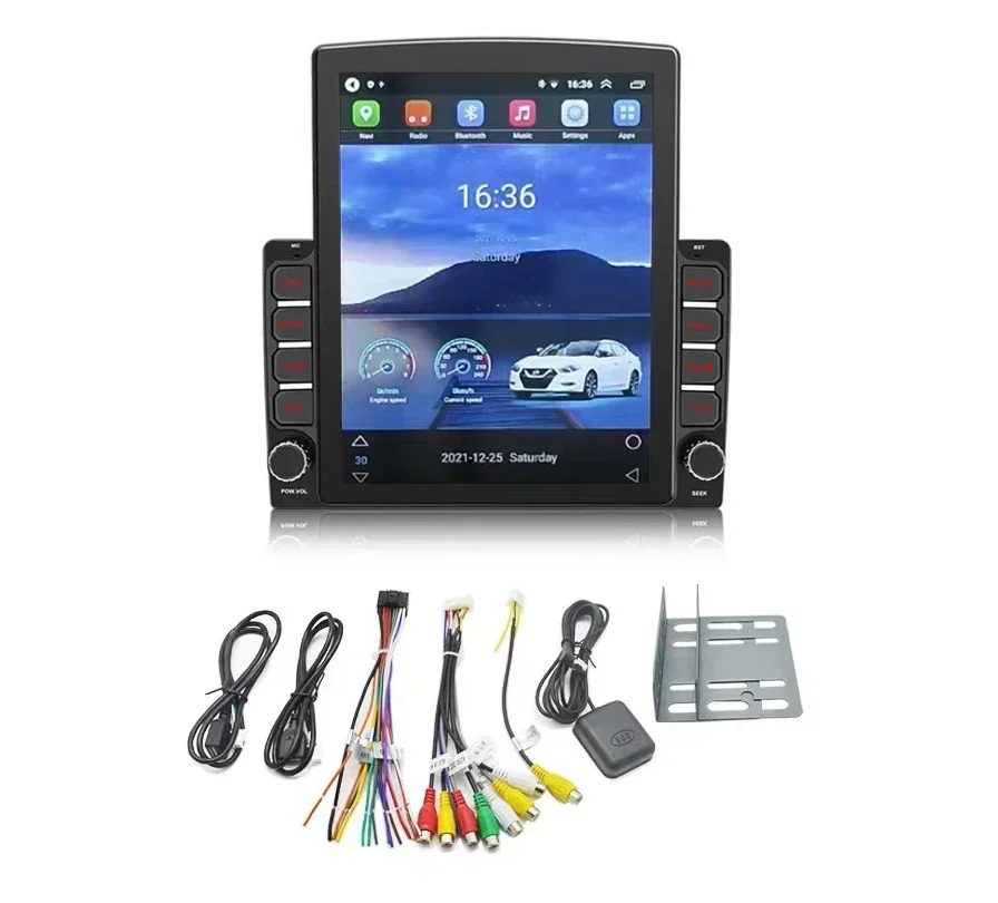 8G+128G Android 13 Carplay 2 din Car Radio Video Player For VW Volkswagen Golf Polo Tiguan CC Passat skoda Tesla Style autoradio