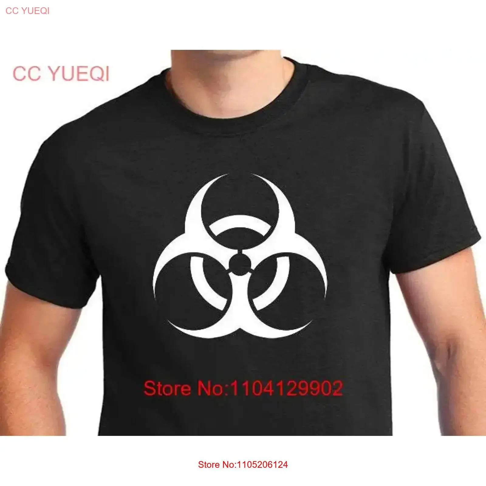 

Футболка с токсическим символом зомби Апокалипсис ядерные отходы различные цвета винтажный потертый слегка модный топ для повседневной носки