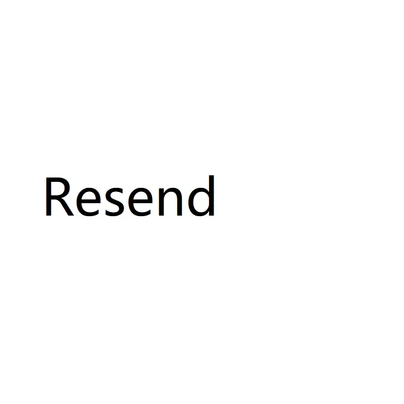 Resend link Customized product