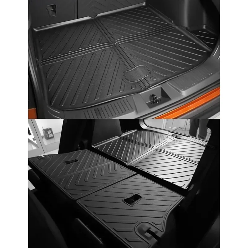 US Fit for 2024 2025 Chevy Trax Floor Mats & Backrest Mats & Cargo Liner Accessories All Weather Floor Liners Trunk Mat for