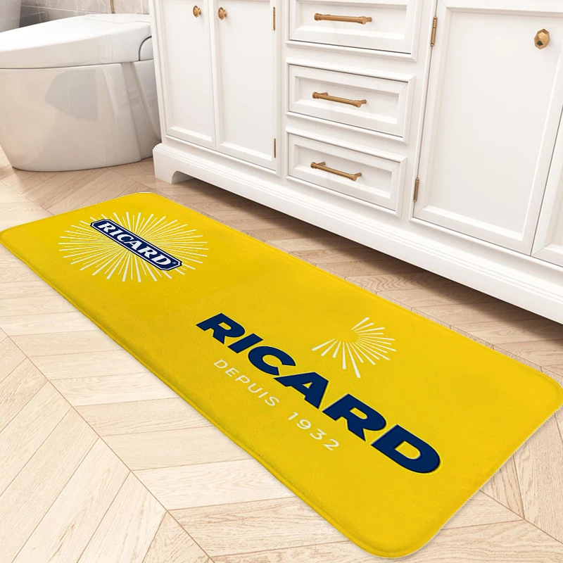 Bathroom Rug D-Ricards Kitchen Floor Mat Custom Doormat Entrance Door Waterproof Bathroom Balcony Hallway Floor Carpet Home