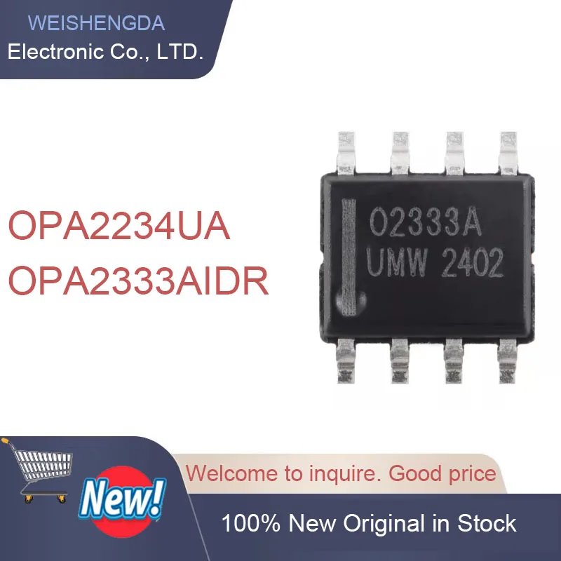 OPA2234 OPA2234UA OPA2333 OPA2333AIDR SOP8 칩 IC 새로운 오리지널