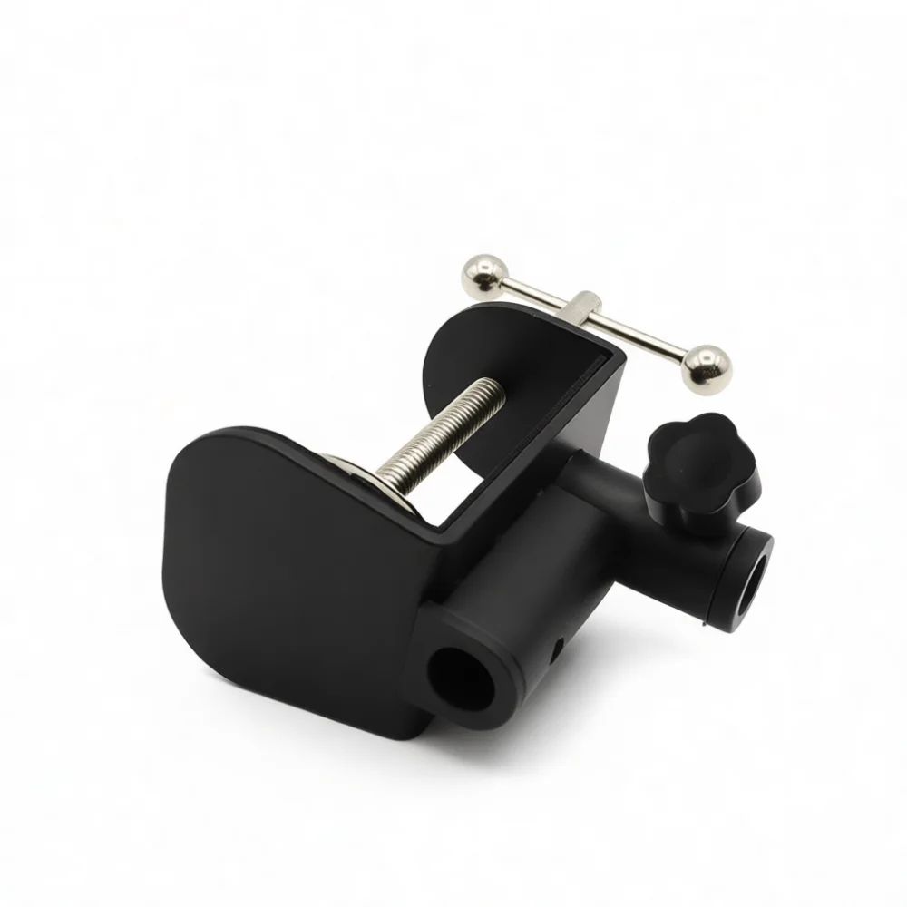 Universal Iron Mounting Base For Swing Arm Table Light Metal C Clamp Holder Stand Accessory For Desk Lamp Support