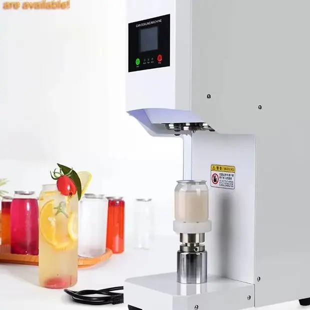 

Smart Automatic Electric Can Sealer 55mm/2.2 Inch LCD Panel Digital Control Food-Safe Intelligent Cup Glass Metal Bottles
