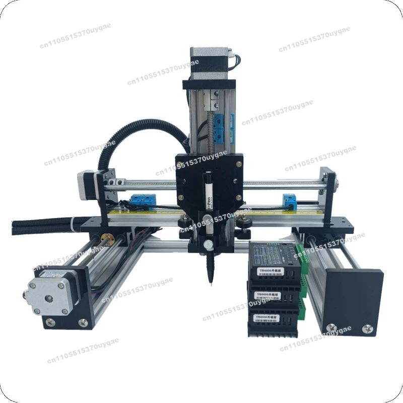 XYZ Three-axis Slide Module PLC Cross Two-axis Stepping Motor Screw Slide Set