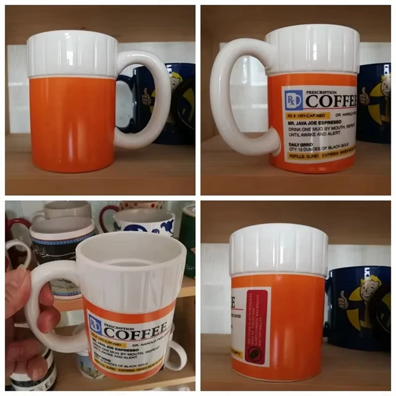 Mug Medicine Bottle Dress Up Coffee Cup Tea Cup Mug Lover Collection Gift