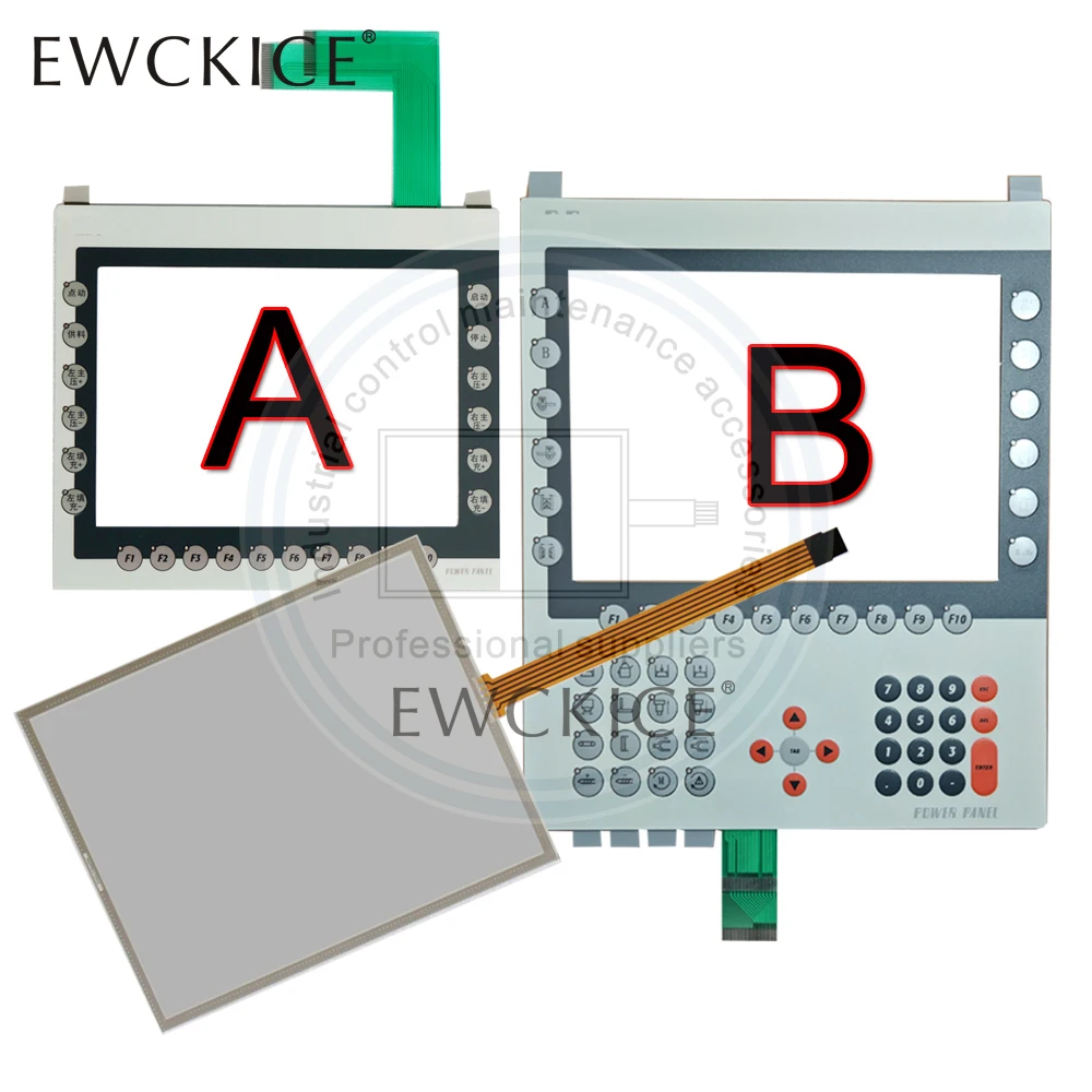 

New 4PP480.1043-75 PLC HMI Touch screen AND Membrane keypad