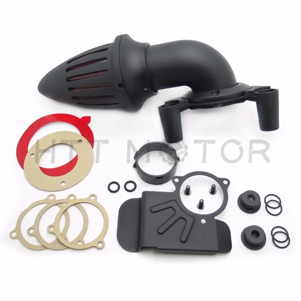 

Bullet Air Cleaner Kits For 2008-2012 Harley Davidson Dyna Electra Glide Flhx Road King Matte Black Motorcycle Parts
