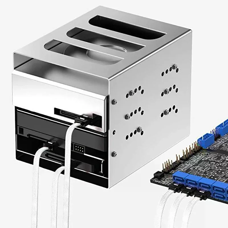 SATA 3.0 Iii Sata3 7pin Data Cable 6gb/s SSD Cables HDD Hard Disk Drive Cord Line with Nylon Premium Sleeved