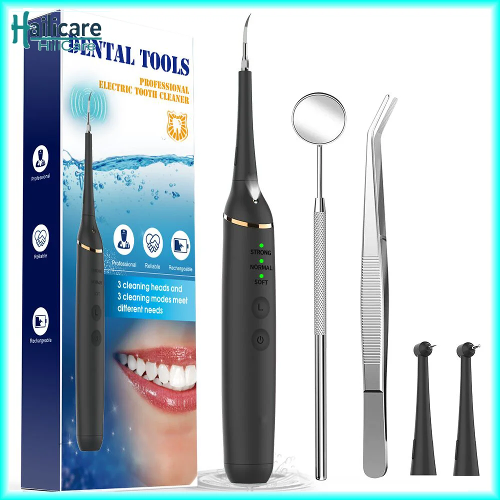 

Electric Teeth Cleaner Dental Scaler Waterproof Oral Care Plaque Spatula Removes Tartar Dental Scraper Dental Instrument