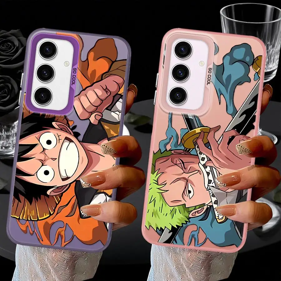One Pieces Monkey D Luffys Phone Cover Case for Samsung Galaxy A17 A52 A12 A32 A36 A25 A73 A16 A34 A14 A56 A54 A13 A23 A71 A72