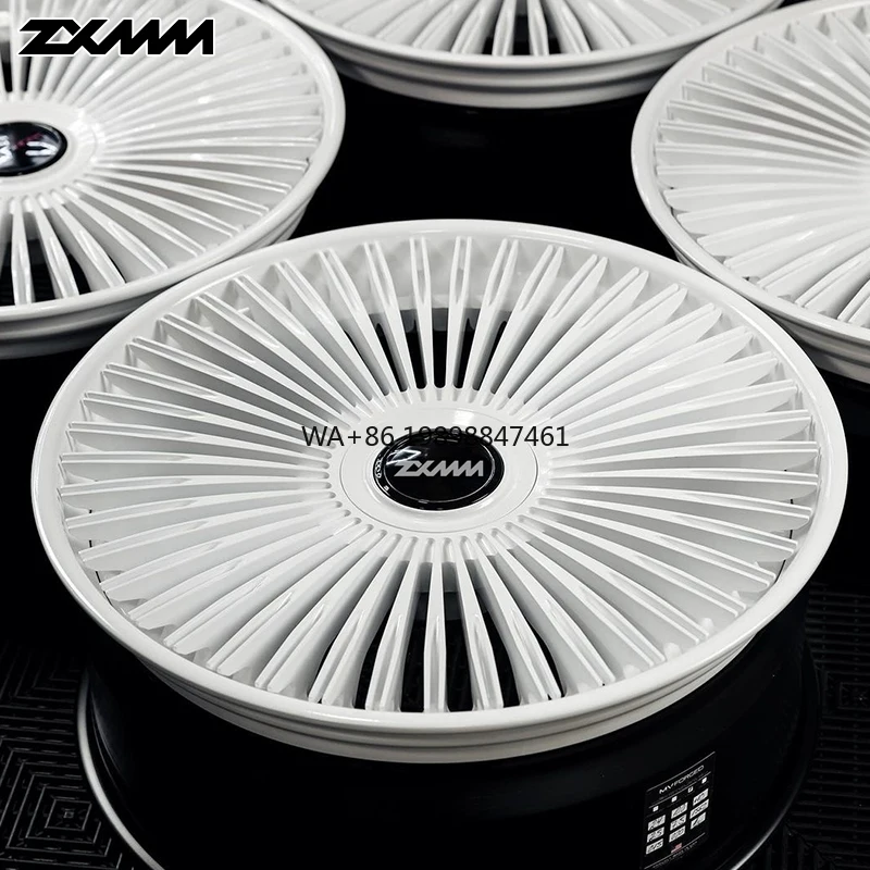 

Pure White Alloy Forged Rims High Quality Passenger Car Wheels Aluminum Alloy for RR 5x130 Deep Concave 16-26 Inch Wheel