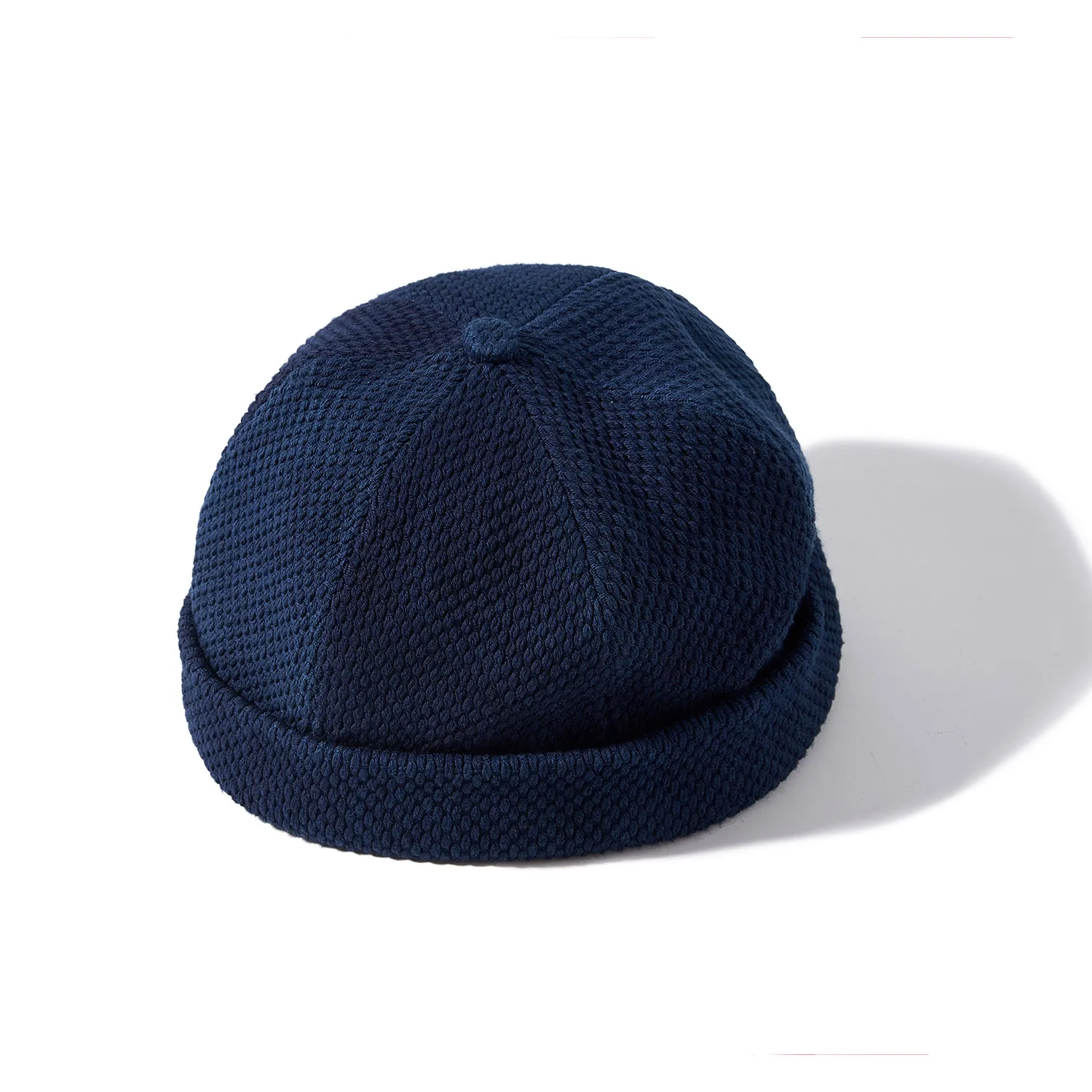 

Винтажные шапки унисекс с изображением растений и Индиго, повседневная шапка в стиле High Street, однотонная морская Кепка из натурального синего цвета, шапки-бини, кепка с черепом