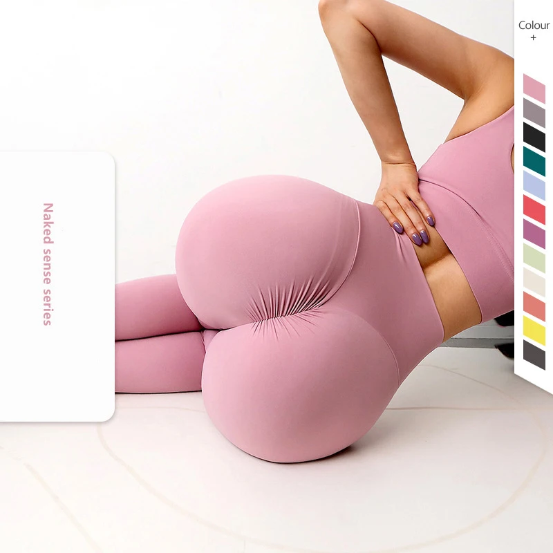 Naked Feeling Impact Leggings Woman Sexy Scrunch Butt Lifting Yoga Pants Women High Stretch Slim Fit Seamless Workout Leggings
