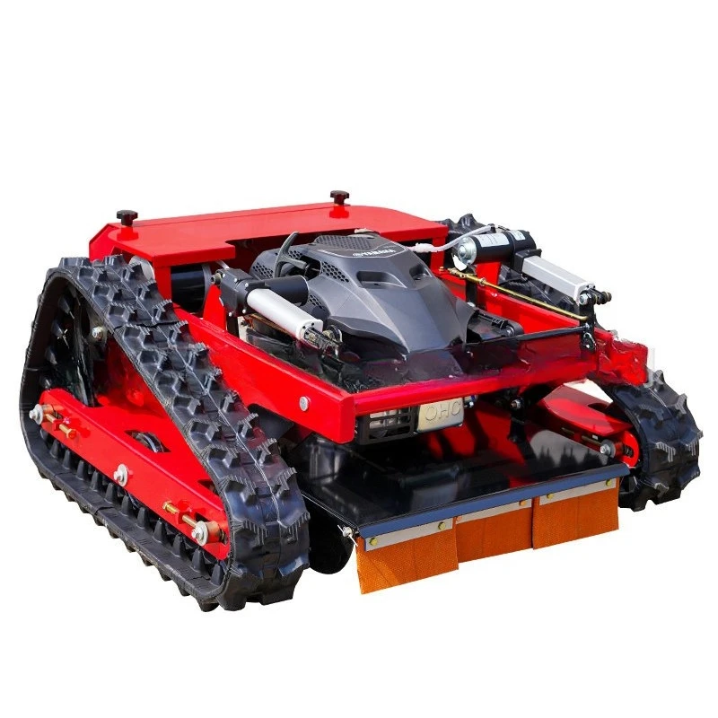 Small crawler remote control lawn mower Garden agricultural orchard mowing equipment