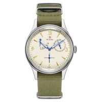 1963 Pilot Watch of Men 40mm Automatic Mechanial Wristwatches Original ST1780 Movement Sapphire Crystal Waterpoorf Retro Clock 6