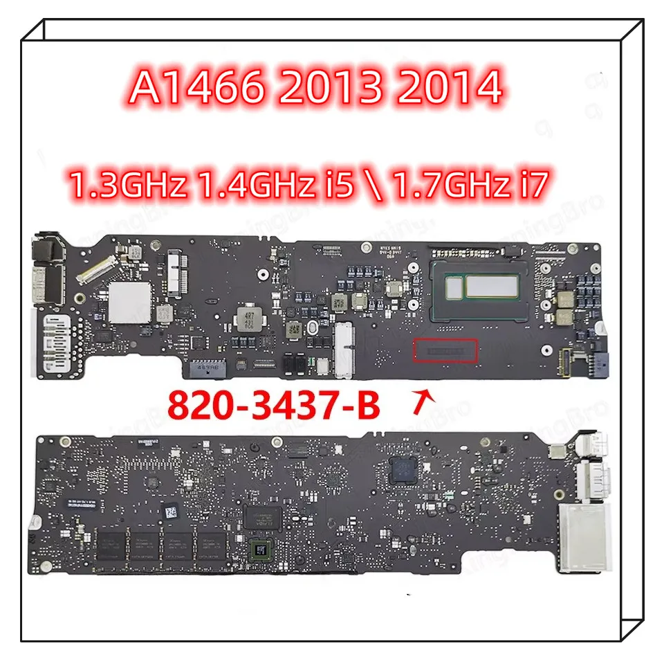 Map original a1466 mother 820-a 820-a-B 820--has for MacBook Air 13 inches a1466 map logic I5 i7 4gb 8gb-2012