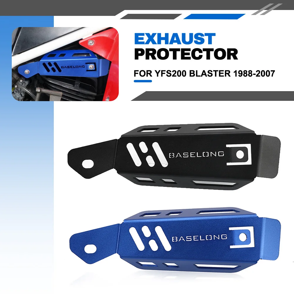 

FOR YAMAHA YFS200 BLASTER 1988-2002-2003-2004-2005-2006-2007 Aluminium Exhaust Pipe Heat Shield Guard Motorcycle Accessories