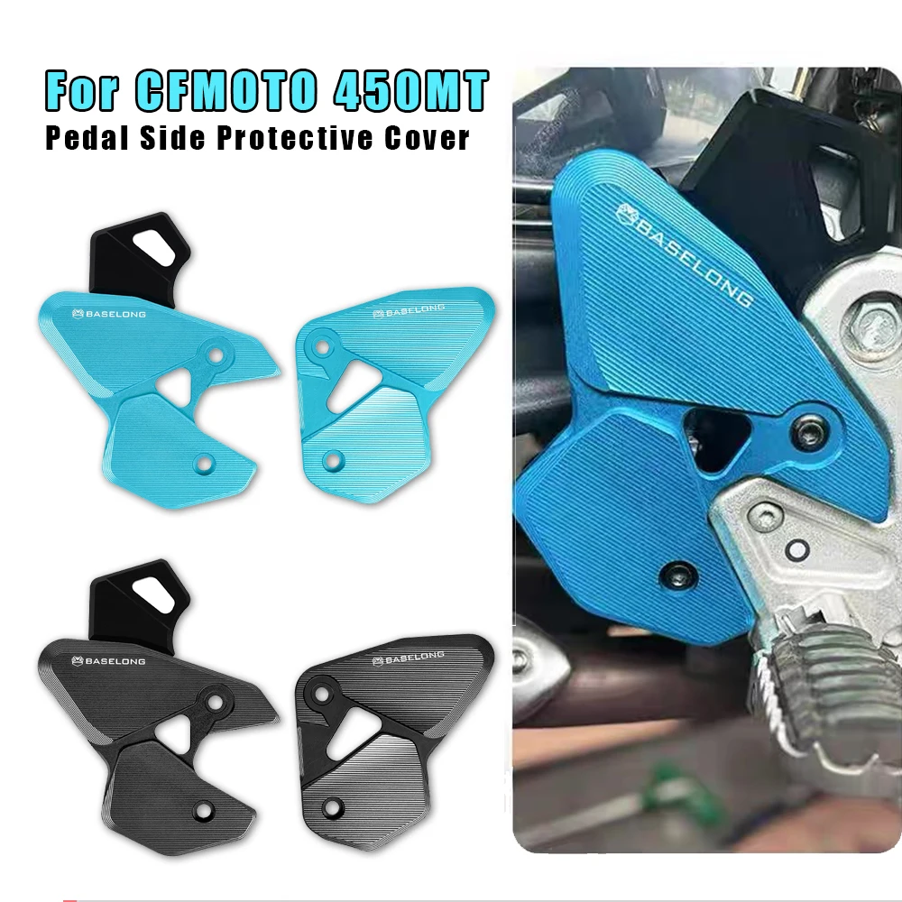 

For CFMOTO 450MT 450 MT Ibex 450 800NK 800 NK Front Pedal Side Wing Protective Cover Motorcycle Foot Rests Decorative Parts