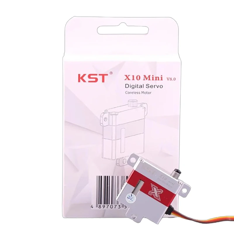 

KST X10 Mini HV Metal Gear Digital Wing Coreless Servo for RC Airplane Gliders F3J, F3B, F3F wing and flap installations