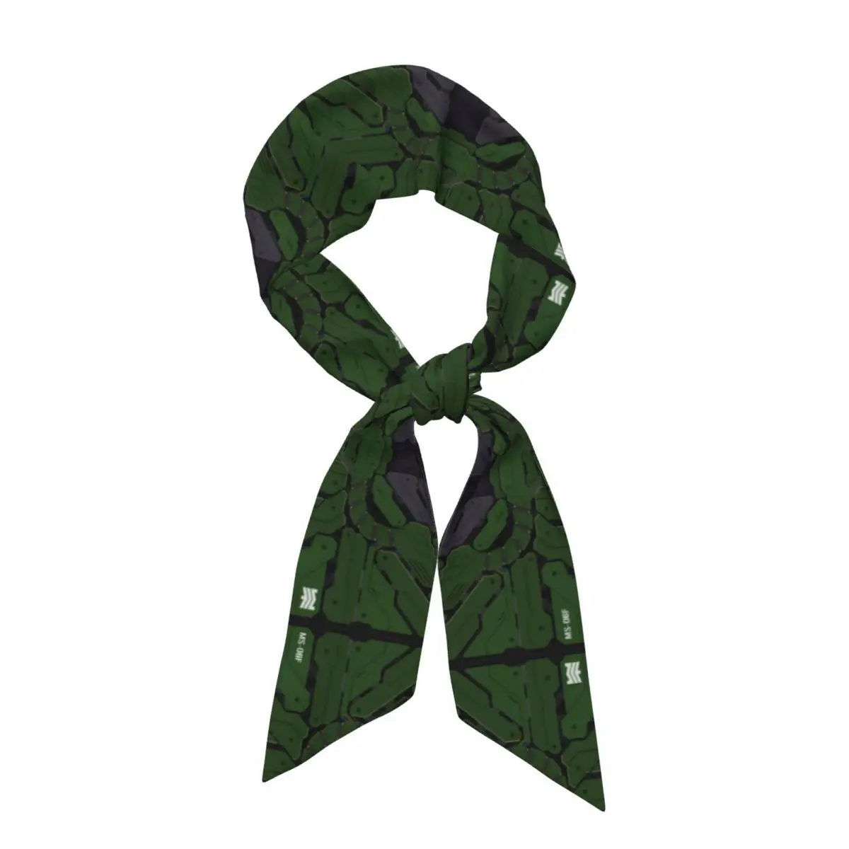 Zeon Zaku II Inspired Women Long Narrow Scarf Soft Skinny Scarf Multi-use Neck Head Wrap for Office Daily Party