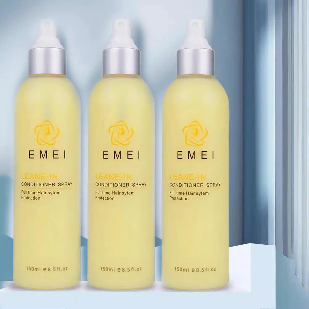 يغذي العناية بالشعر، رذاذ أساسي يزيد من اللمعان وتحسين إصلاح الشعر للحماية من حرارة الشعر المعقود الجاف #1
