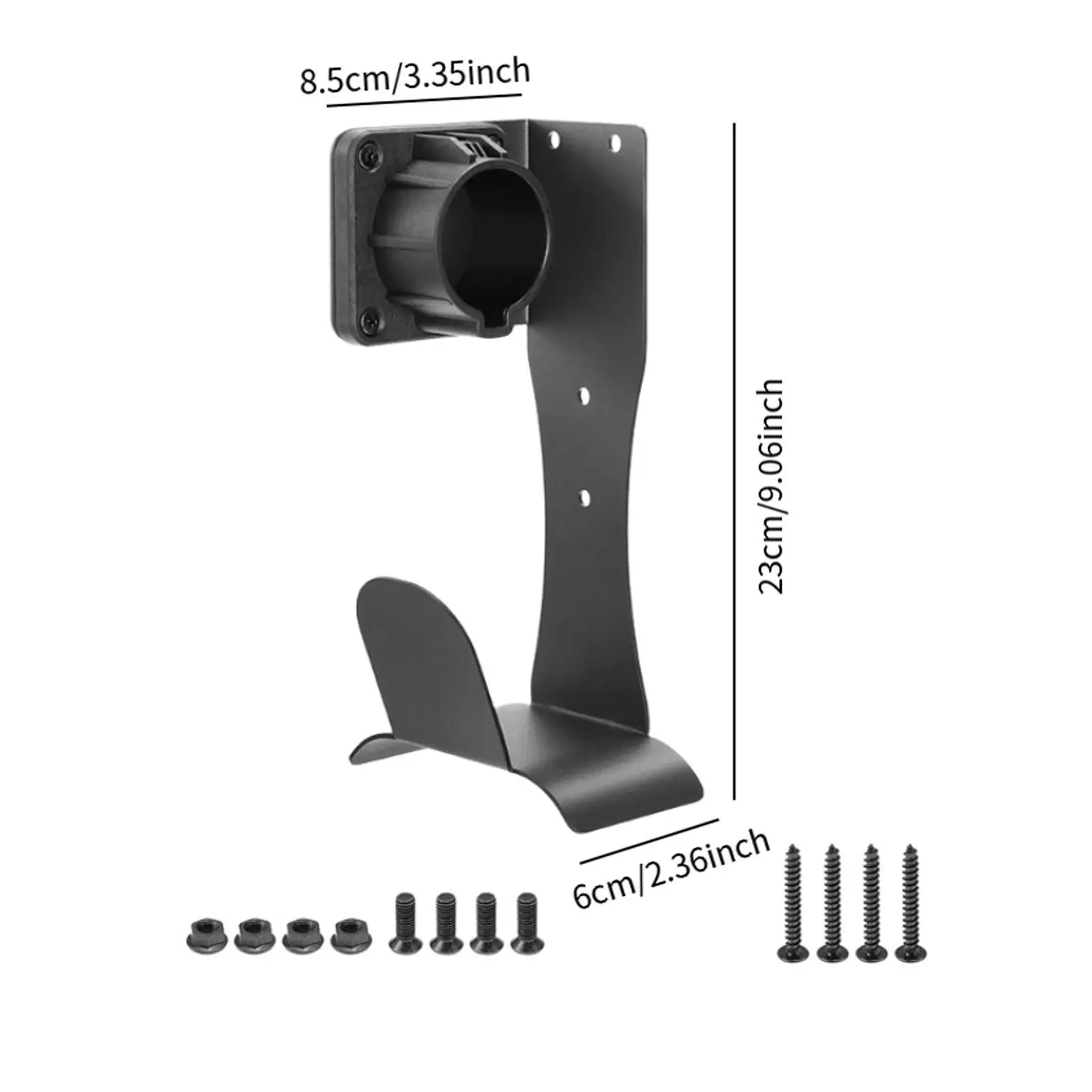 

Держатель для зарядного устройства электромобиля, простой в установке кронштейн, держатель для кабеля зарядки электромобиля