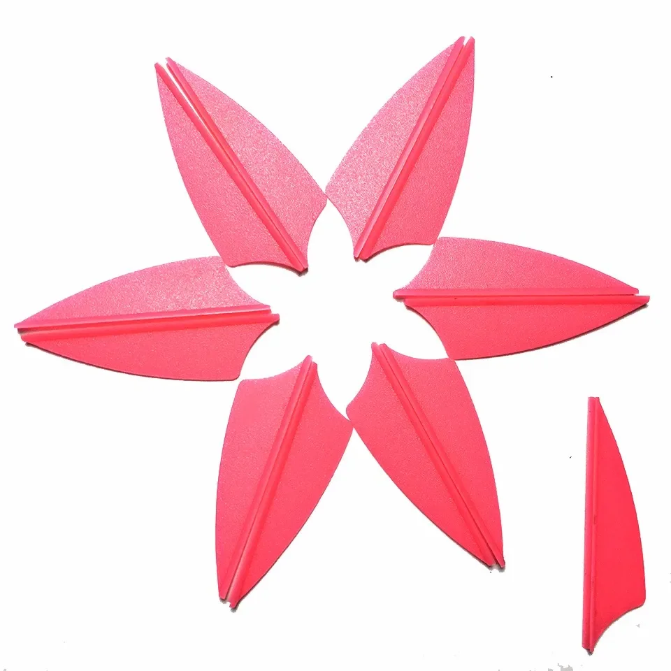 Pure Carbon Arrows Vanes for Recurve Bow, Archery Accessories, Hunting, Archery, Shooting, 1.75Inch Arrow Vanes, 60Pcs image 4