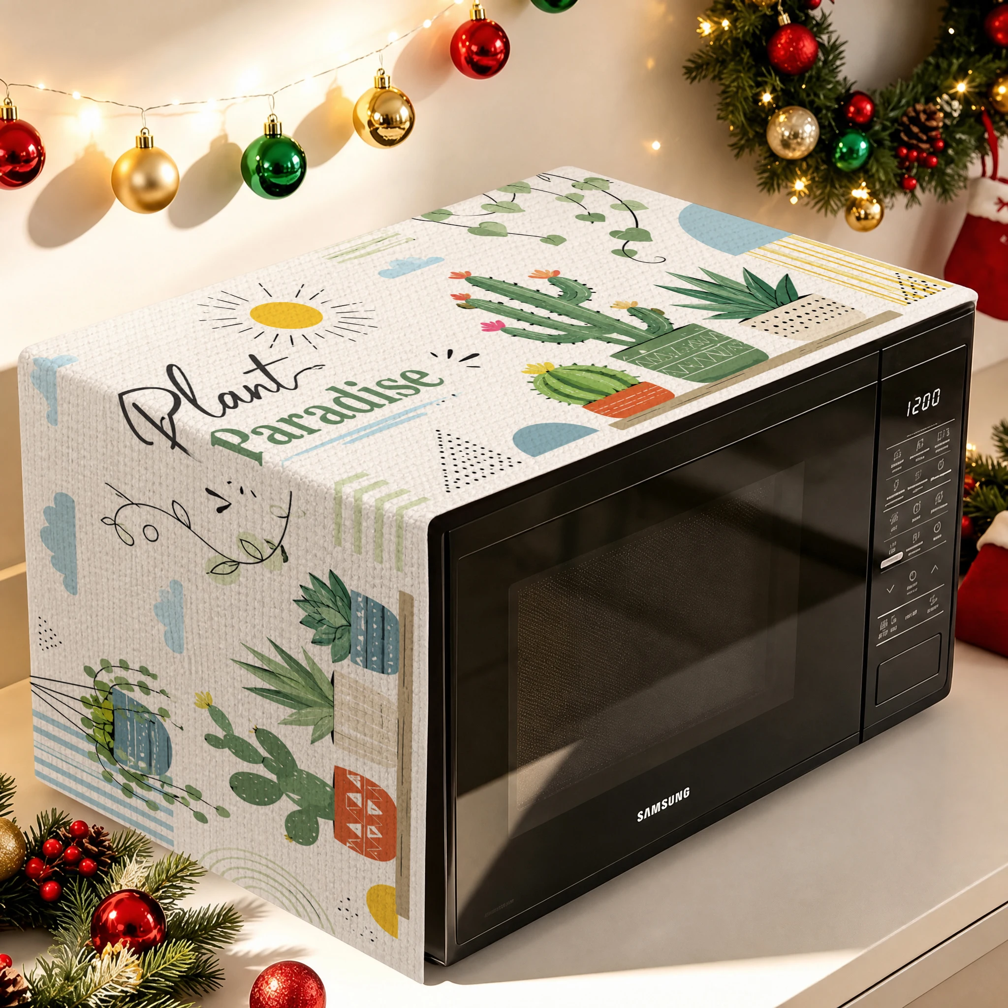 1pc-12sku-Microwave Oven Cover-26911ZKT