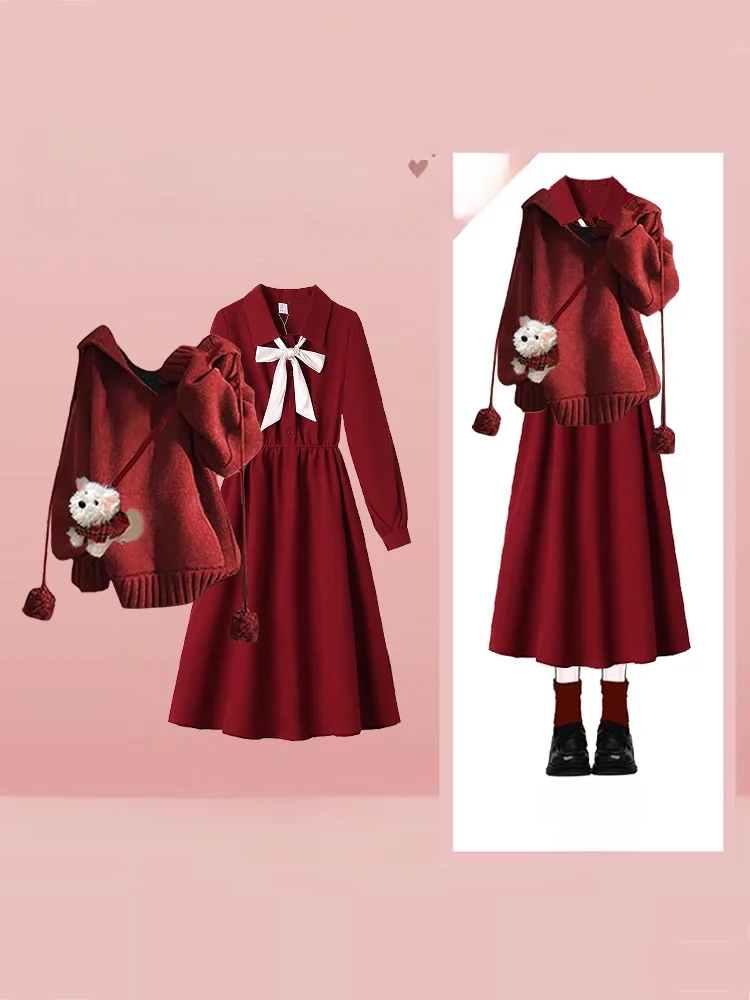 Hooded Sweater Knot… - image