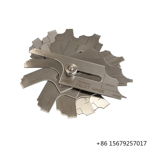 UPPER MG-11 Welding Gauge Metric System Bead Height Welding Seam Gap Weldment Gap Groove Angle Marks Metric