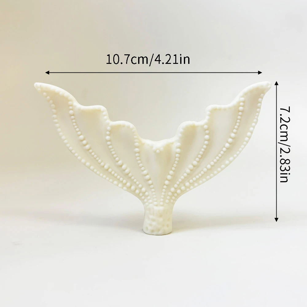 Meerjungfrau Kuchen Topper Regenbogen Schwanz Shell Schloss Tisch Ornamente Prinzessin Mädchen Baby Party Liefert Seestern Auto Kuchen Dekorationen – Detail 31