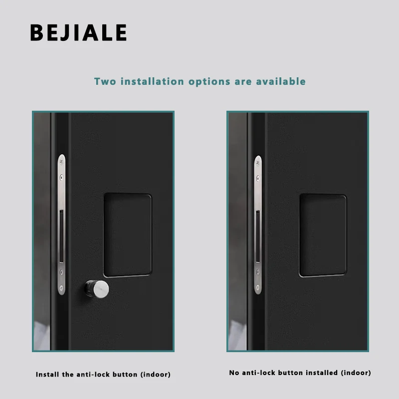 Concealed External Wooden Door, Invisible Room Lock, Magnetic Lock, Indoor Silent Secret Lock