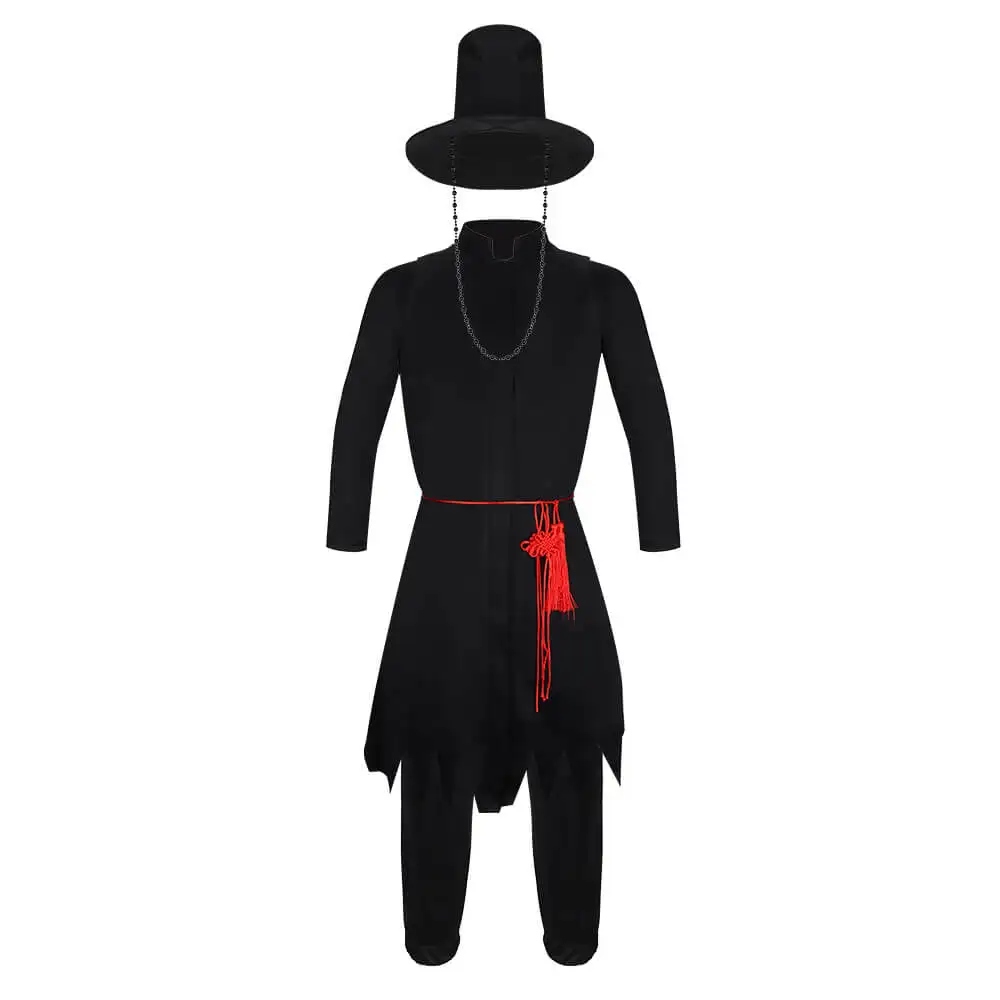 Kostium Demon Saja dla Chłopców, Przebranie Jinu, Strój Cosplay, Karnawał Halloween, Ubranie na Imprezę, Prezent Urodzinowy