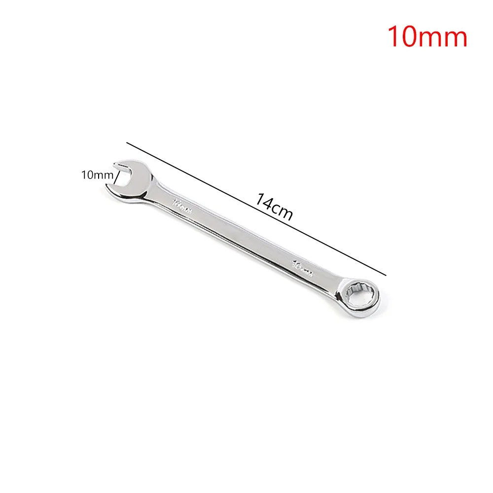 1Pcs New Metric Ratchet Wrench Reversible 6-23mm Ratcheting Spanner Universal Nut Hand Tool Car Bicycle Repair Tool