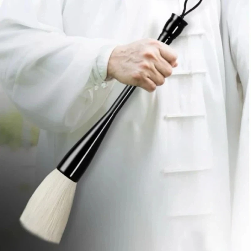Hopper-shaped Brush Mixed Hair Tai Chi Kung Fu Performance Calligraphy Brush Large Decoration Square Dancing Performance Brush