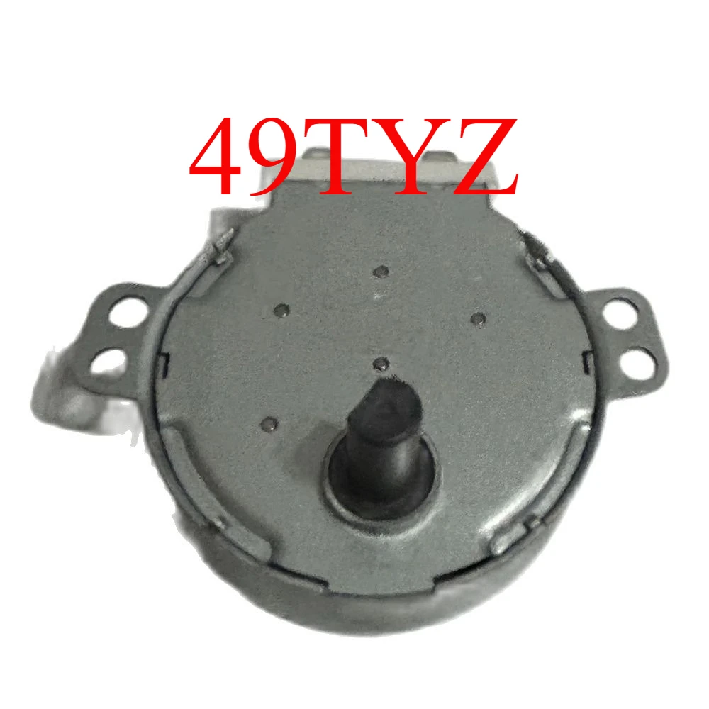 Original 49TYZ Galanz Microwave Oven Synchronous Motor 5/6 r/min Rotary Tray Motor 30V 3W Semicircular Axis Class E