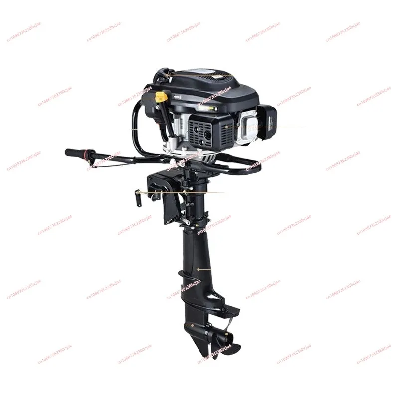 TKZ225 Fishing boat motor boat 4 stroke Air cooled 9HP 224cc outboard motor / outboards chinese boat engine