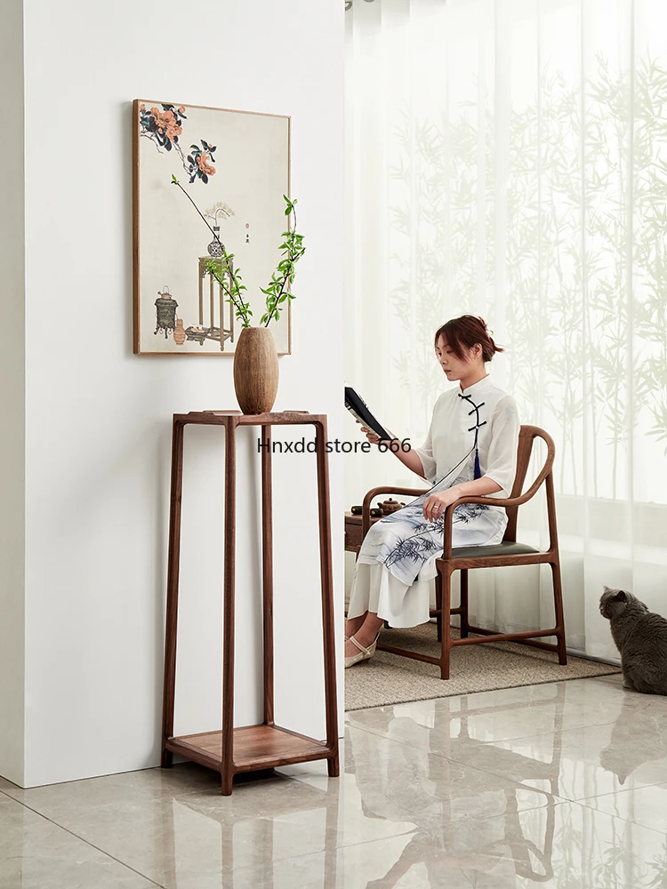 Simples Flower Bonsai Rack, Prateleira Decorativa para Varanda, Sala