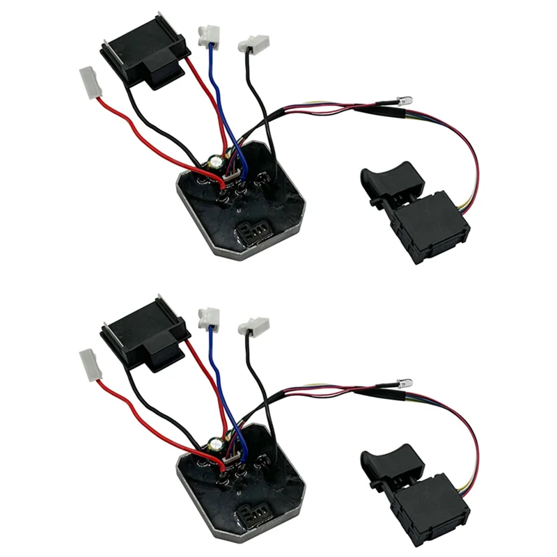 

【People Favorite】2X Welding-Free Foot Hammer Controller Lithium Impact Drill Protection Plate Motor Control Board With Sw