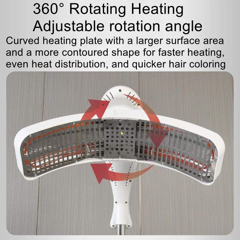 Flying Saucer Heater, Hair Salon Hair Dryer, Perming Machine, Cold Perm, Deep Conditioning Treatment Heater