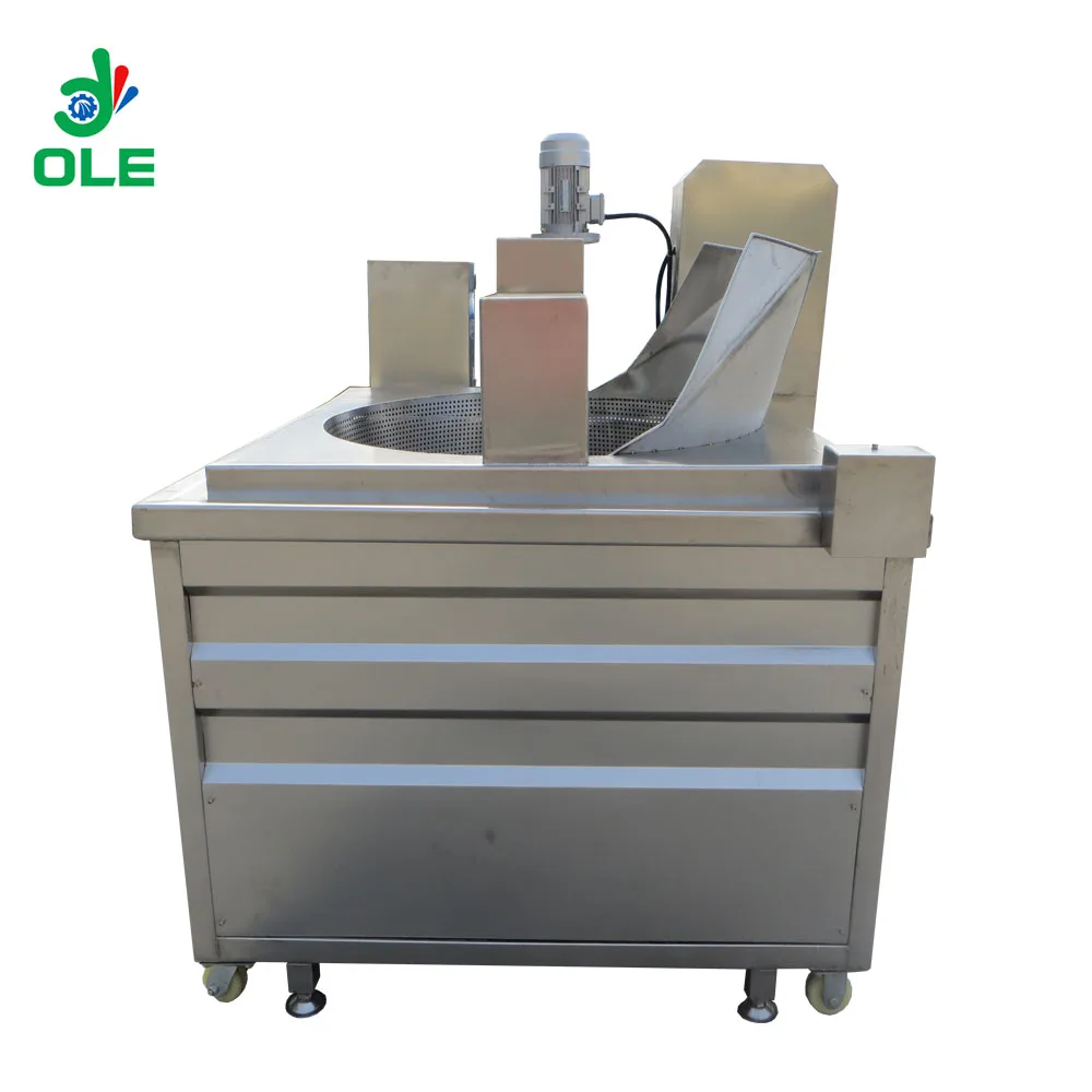 Okrągła doniczka maszyna do smażenia ziemniaków 1000mm automatyczna maszyna do smażenia chipsów