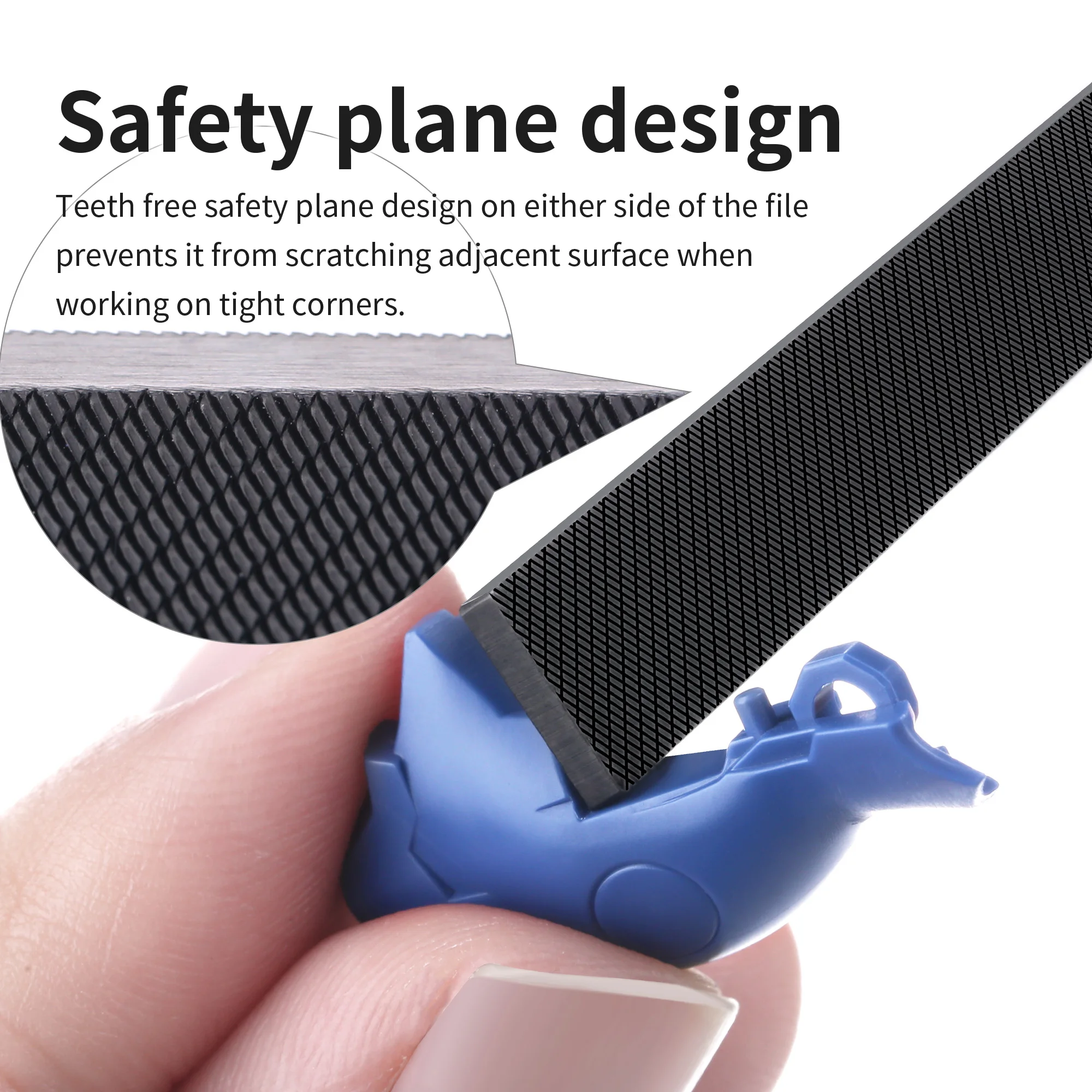 【DSPIAE AT-FX Professional File】DLC-Coated Stainless Steel Double-Sided Grit Mesh for ABS PS Resin Model Sanding Hobby Tool New