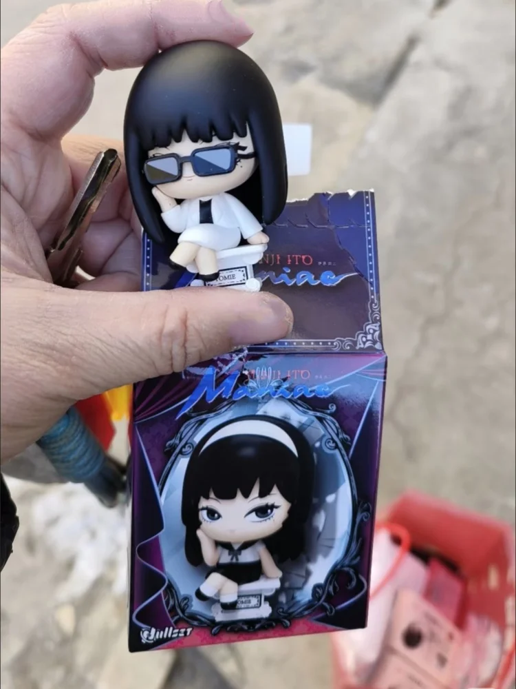 Nullset 공식 준지 이토 마니악 토미 시리즈 블라인드 박스 수집용 애니메이션 피규어 데스크탑 장식 생일 선물 애니메이션 팬들을 위한